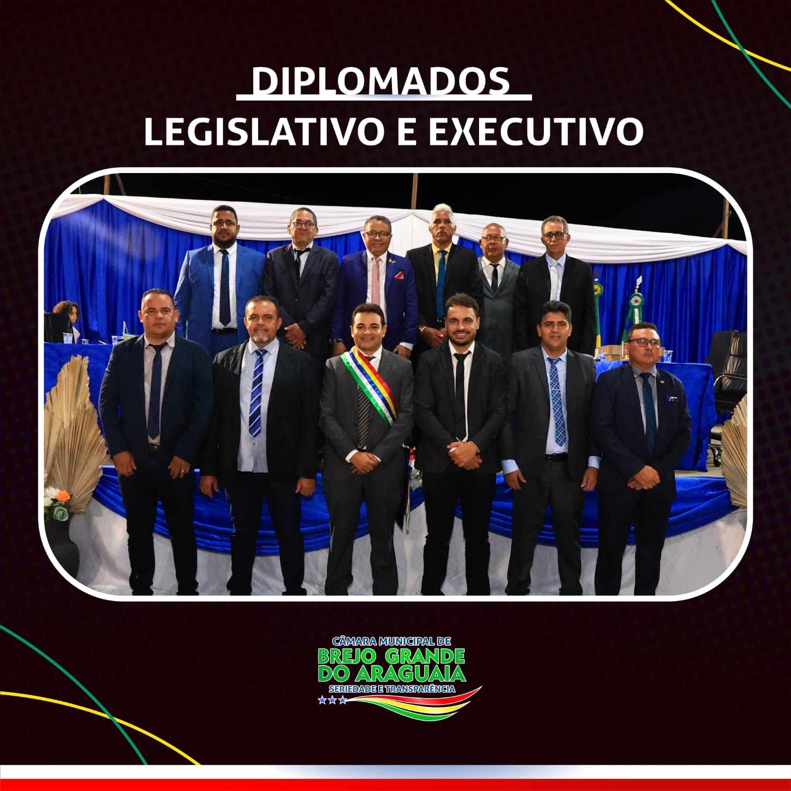 Cerimônia de Posse 2025/2028.